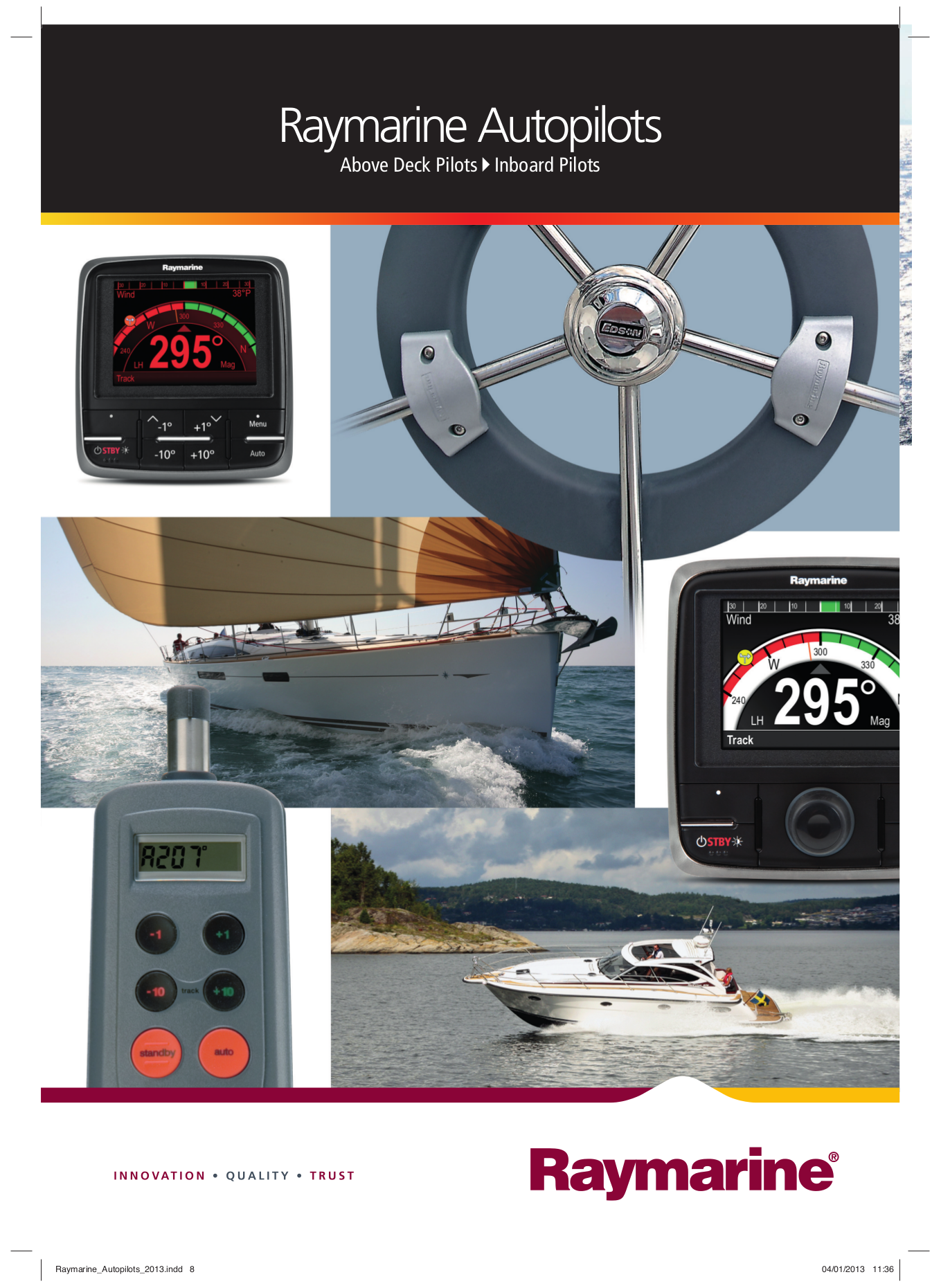 Download free pdf for Raymarine S1000 Autopilot System Other manual